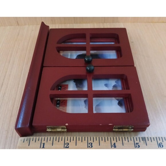 NEW Wooden Window Picture Frame Desktop Holds 4x6 Photos - Picture 10 of 13